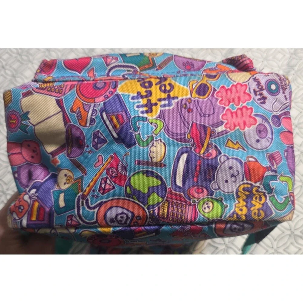 NWOTLoungefly Disney parks school themed canvas mini backpack bookbag purse bag